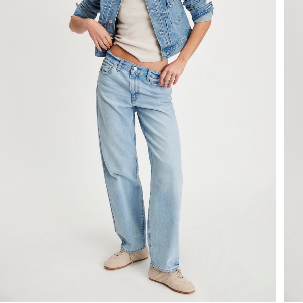 Levi's Baggy Dad Jeans color pick sides, size 29